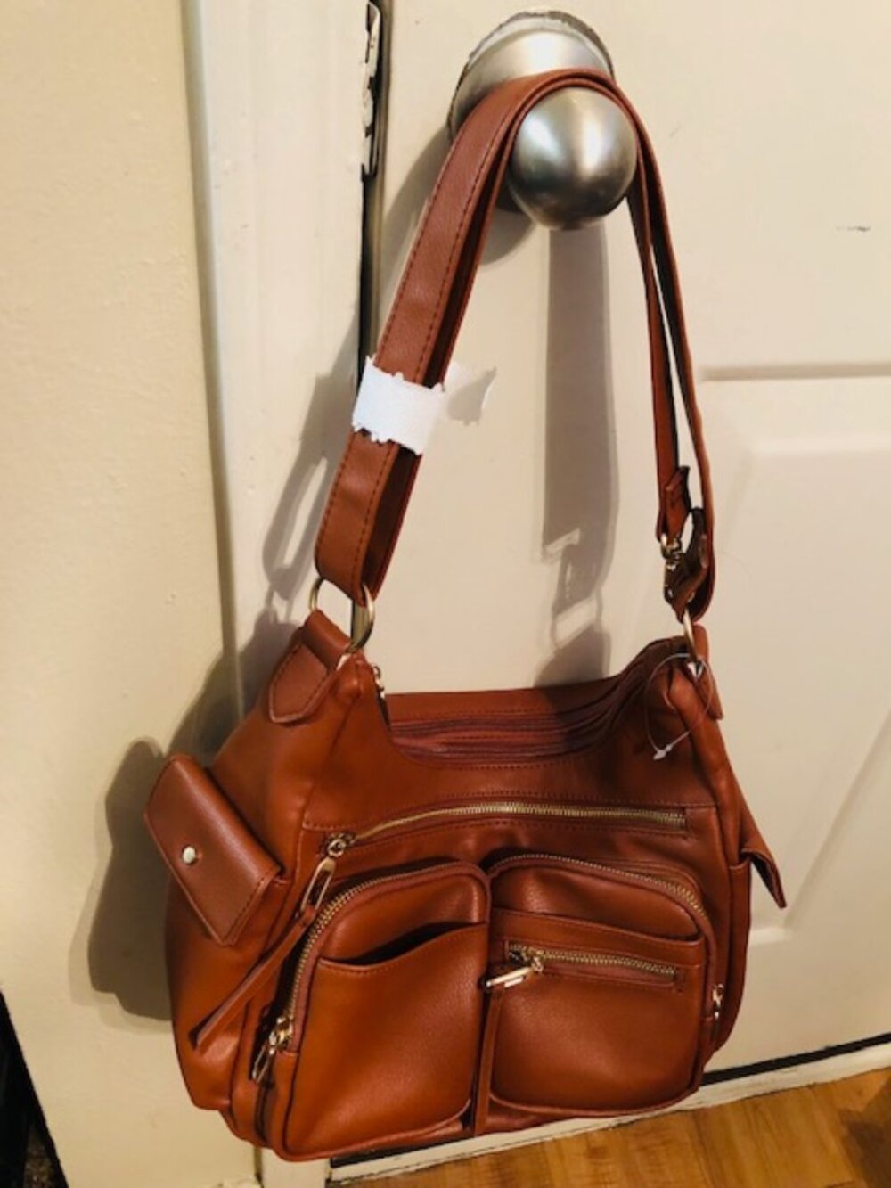 Time and Tru Multi-Compartment Faye Hobo Handbag